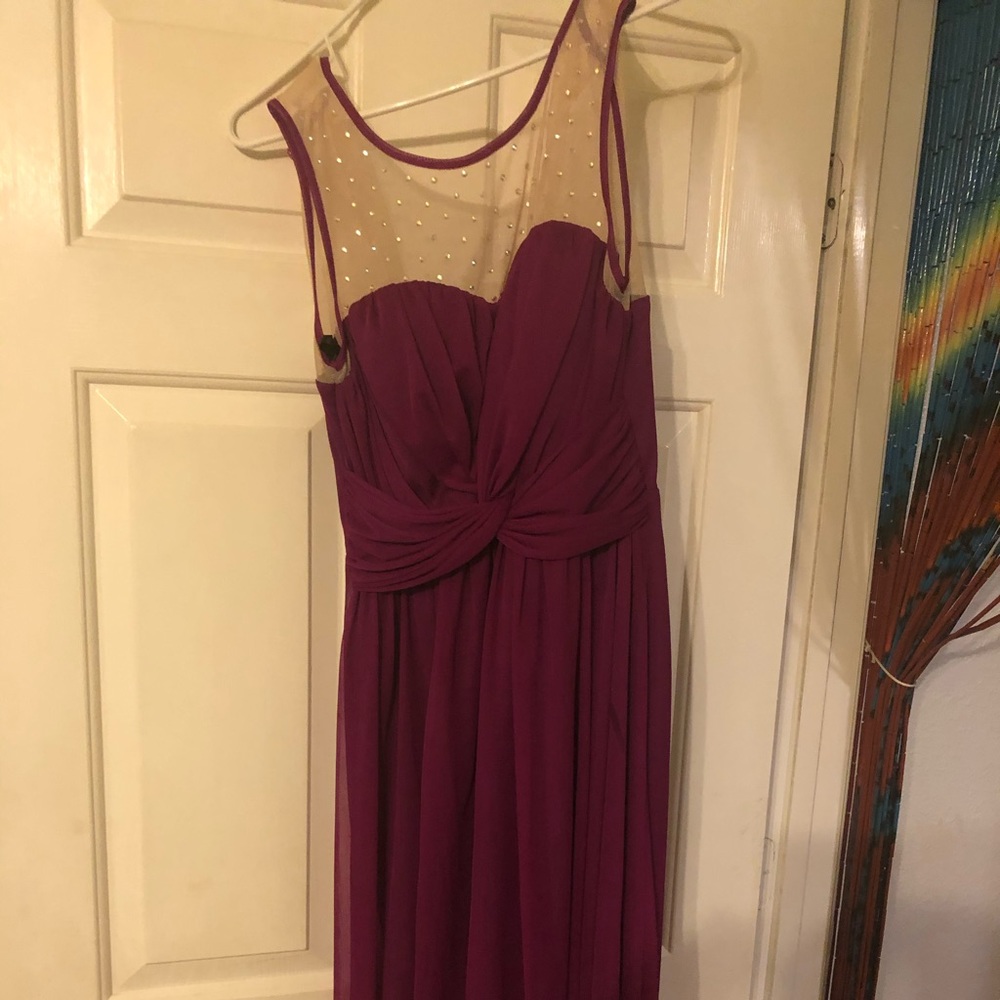 Purple Semi-formal Dress